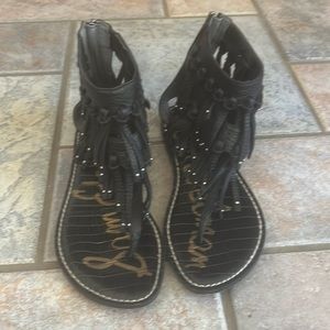 COPY - Sam Edelman Gabriel Saddle Lea Sandal Size 6.5